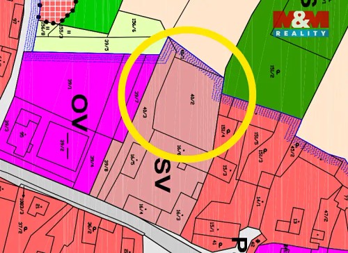 Prodej stavebního pozemku 2880 m²