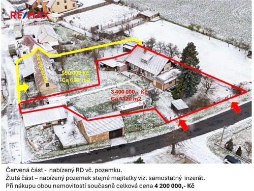 Prodej domu 115 m², pozemek 1120 m²