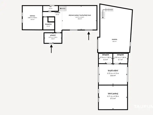 Prodej chalupy 193 m², pozemek 722 m²