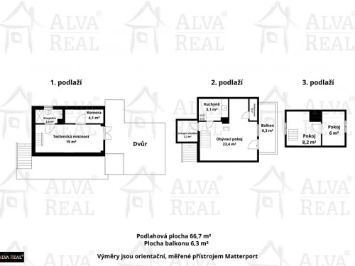 Prodej chaty 66 m², pozemek 31 m²