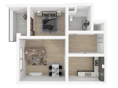 Prodej bytu 2+kk 69 m²