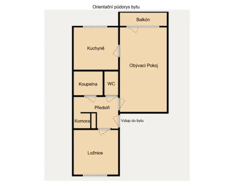 Prodaný byt 2+1 63 m²