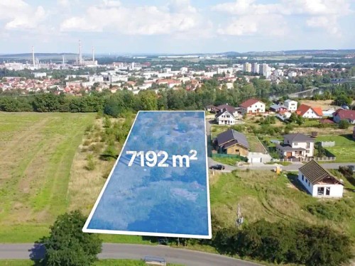 Prodej stavebního pozemku 7192 m²