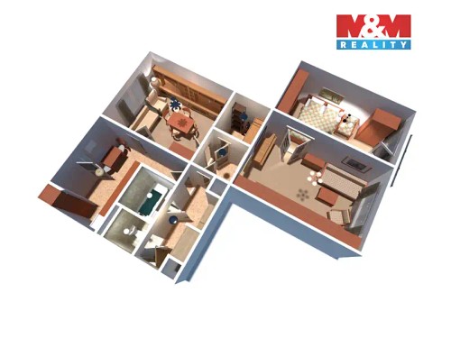 Prodaný byt 3+1 69 m²