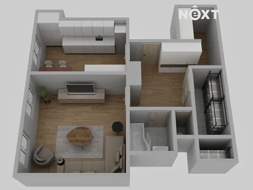 Prodaný byt 1+1 44 m²
