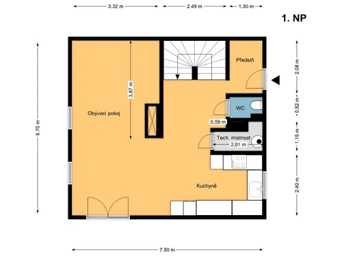 Prodej bytu 4+kk 102 m²