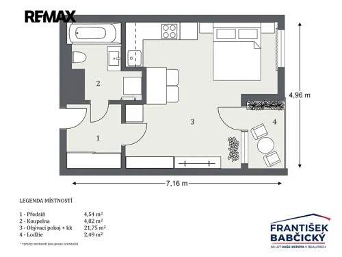 Prodej bytu 1+kk 32 m²