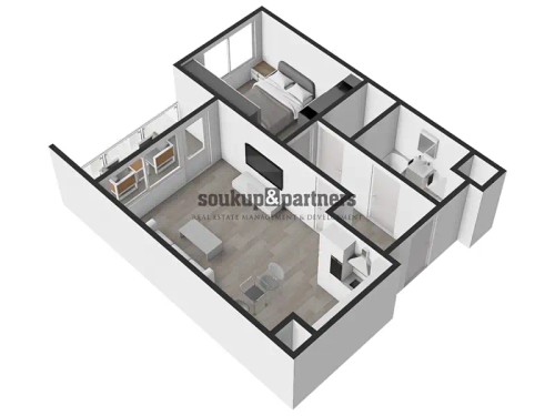 Prodej bytu 2+kk 52 m²
