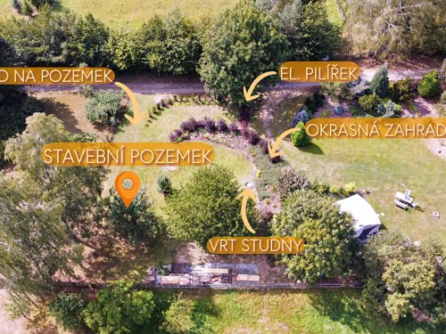Prodej stavebního pozemku 806 m²