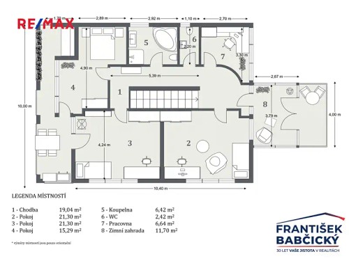 Prodej vily 260 m², pozemek 2681 m²