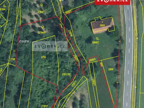 Prodej stavebního pozemku 4667 m²