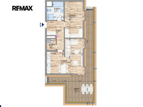 Prodej bytu 2+kk 56 m²