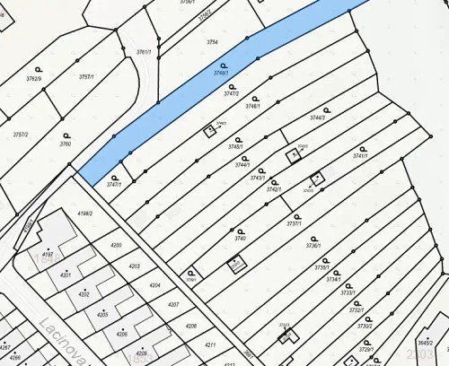 Prodej stavebního pozemku 1272 m²