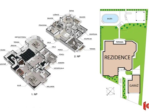 Prodej vily 358 m², pozemek 1157 m²
