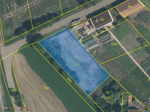 Prodej stavebního pozemku 1210 m²