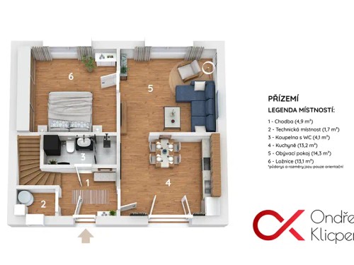 Prodej domu 95 m², pozemek 214 m²