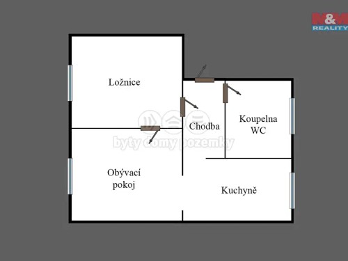 Prodaný byt 2+1 59 m²