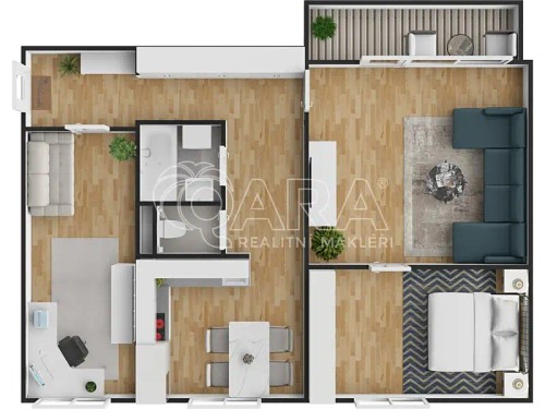 Prodaný byt 3+1 72 m²