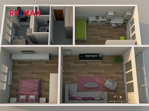 Prodaný  byt 3+1 79 m²