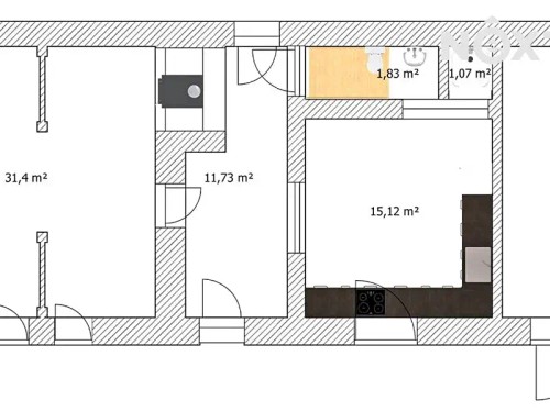 Prodej chalupy 164 m², pozemek 1014 m²