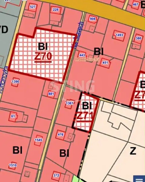 Prodej stavebního pozemku 1301 m²