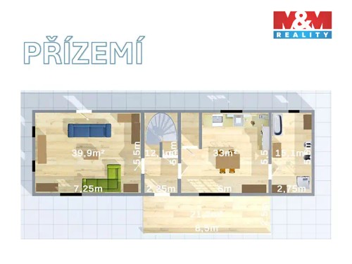 Prodaný  dům 200 m², pozemek 1525 m²