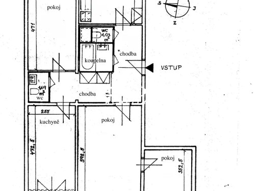 Prodaný byt 4+1 89 m²