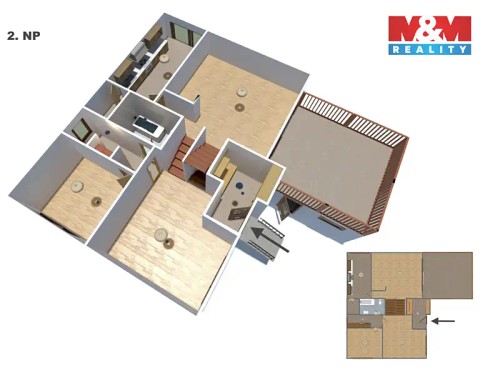 Prodej domu 300 m², pozemek 1340 m²