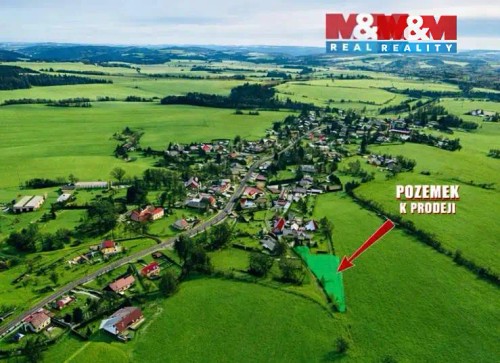 Prodej stavebního pozemku 1716 m²