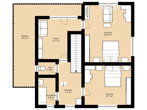 Prodej domu 132 m², pozemek 718 m²