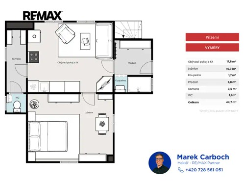 Prodaný  dům 100 m², pozemek 443 m²