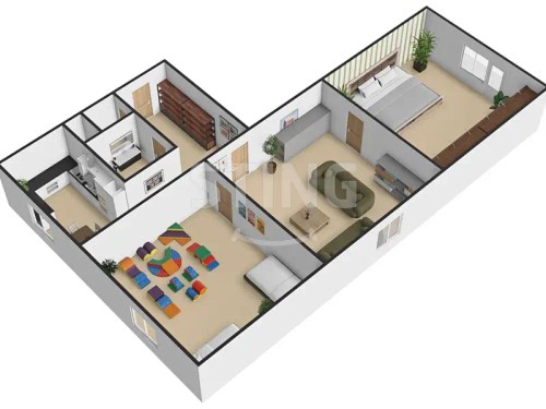 Prodej bytu 3+1 53 m²