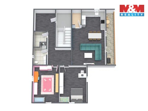 Prodaný byt 3+kk 119 m²