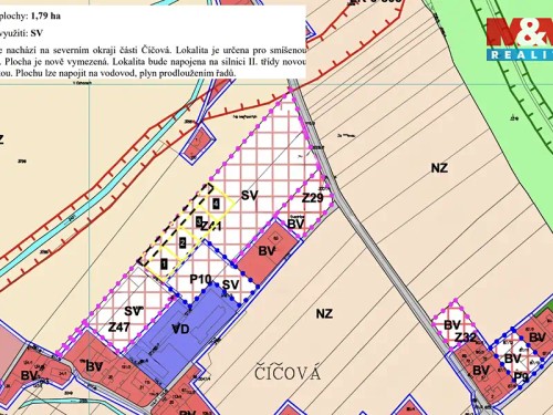 Prodej stavebního pozemku 878 m²