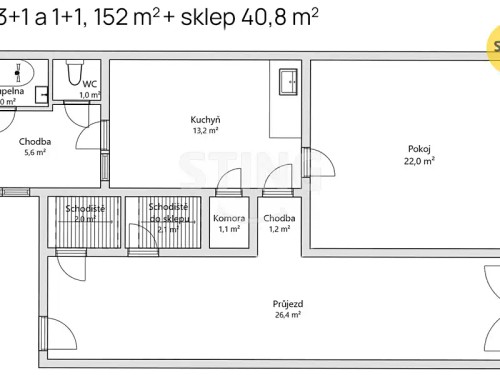 Prodej domu 152 m², pozemek 667 m²
