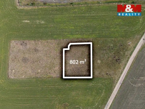 Prodej stavebního pozemku 802 m²