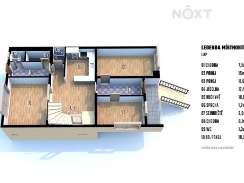 Prodej domu 255 m², pozemek 541 m²