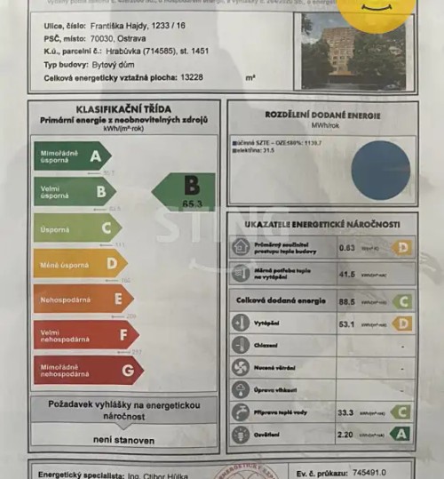 Prodej bytu 1+1 37 m²