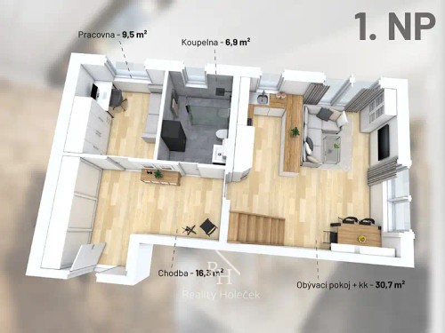 Prodaný byt 5+kk 115 m²