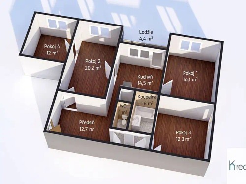 Prodej bytu 4+1 94 m²