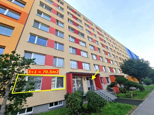 Prodaný  byt 3+1 70 m²