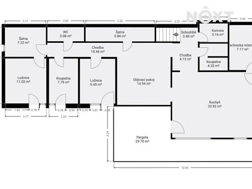 Prodej domu 258 m², pozemek 2038 m²