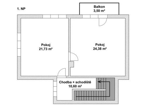 Prodej domu 173 m², pozemek 1213 m²