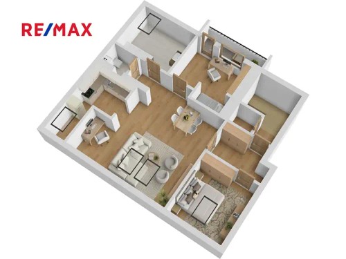 Prodaný byt 3+kk 60 m²
