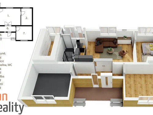 Prodej stavebního pozemku 1015 m²