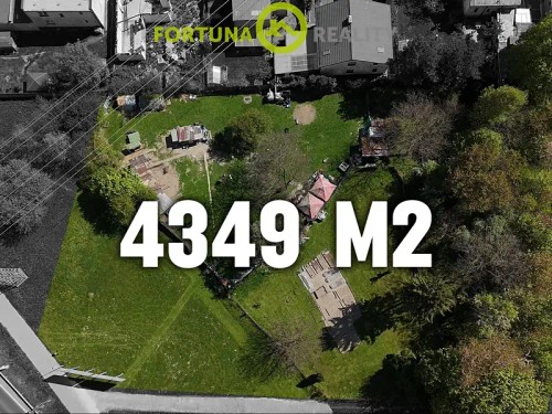 Prodej stavebního pozemku 4349 m²