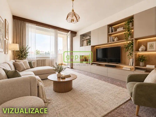 Prodej bytu 2+1 56 m²