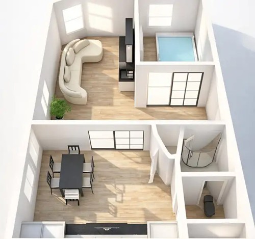 Prodej bytu 2+1 49 m²