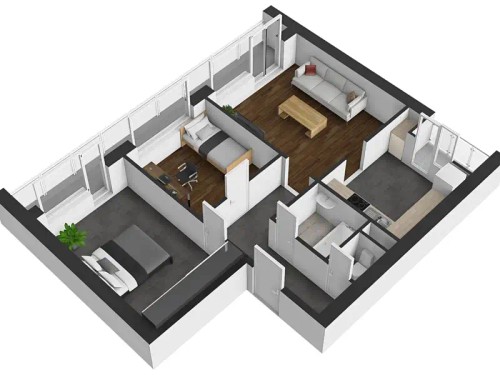 Prodej bytu 3+1 58 m²