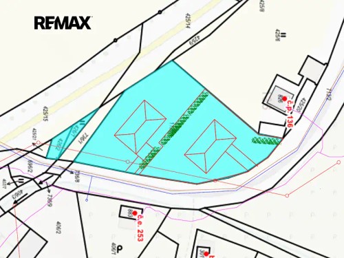 Prodej stavebního pozemku 2108 m²